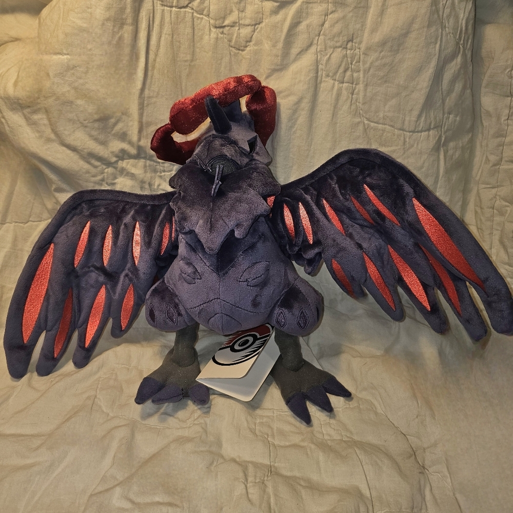 Poseable Gigantamax Corviknight Poke Plush - Official Pokemon Center Merch